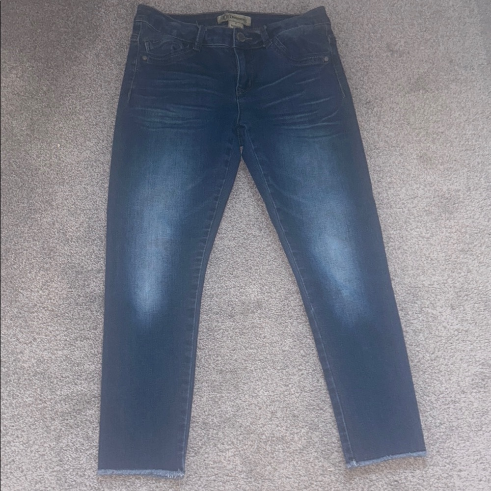 Democracy seamless ankle skimmer Dark Wash Jeans